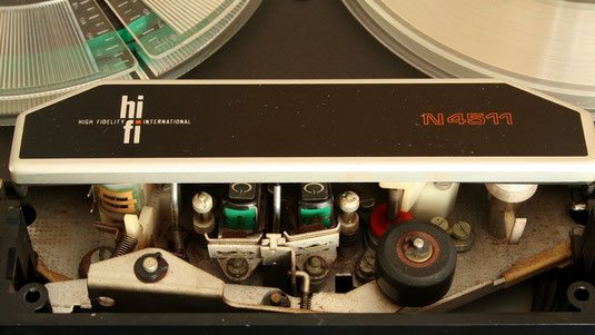 Philips N4511 Köpfe und Bandführungen