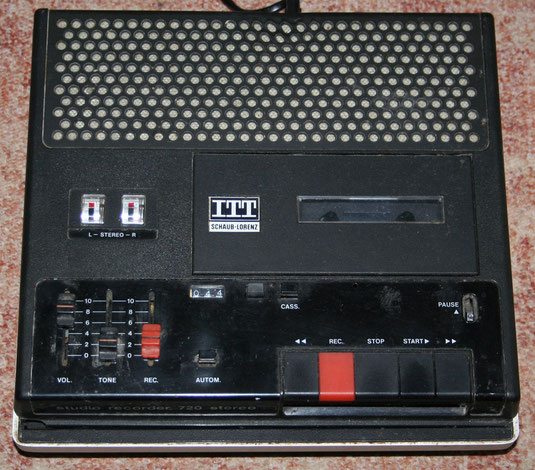 Kassettenrekorder ITT Studio Recorder 720 Stereo