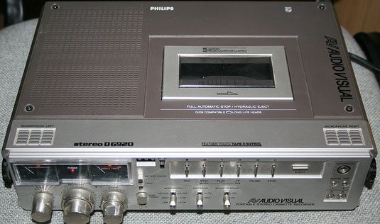 Kassettenrekorder D 6920 von Philips
