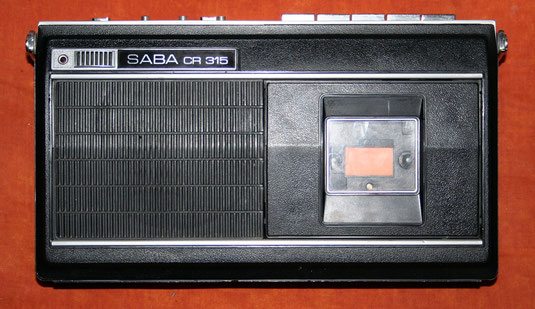 Kassettenrekorder Saba CR 315